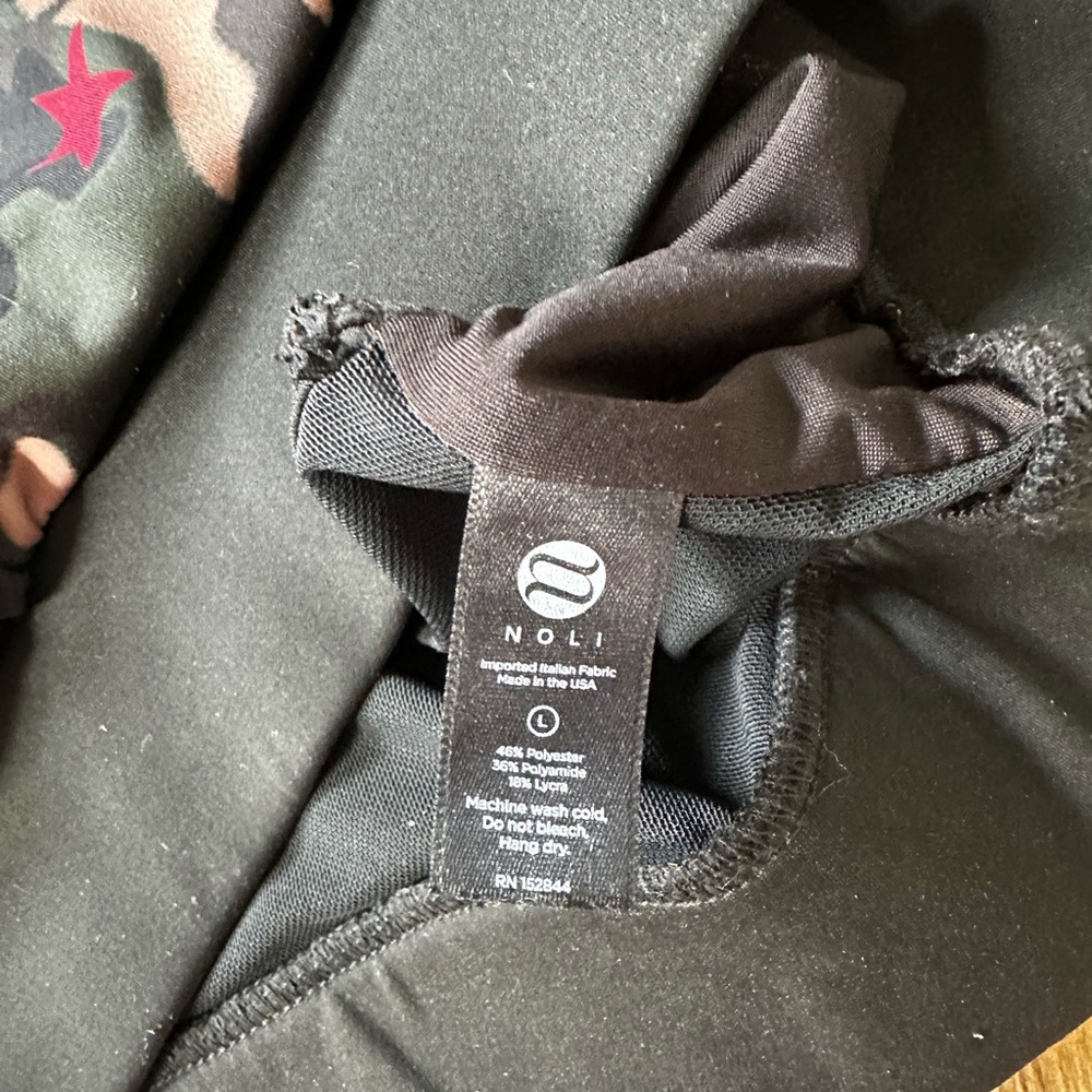 Noli Combat Camouflage Aria Sports Bra Large - Picture 3 of 5